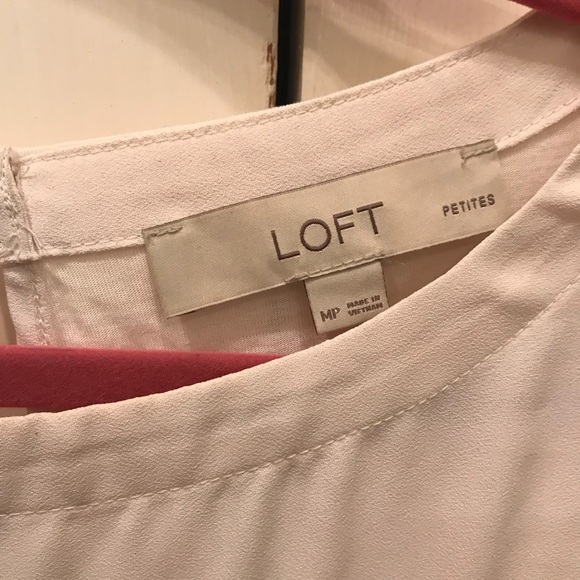 Off-white, flows Loft blouse! - Picture 3 of 3